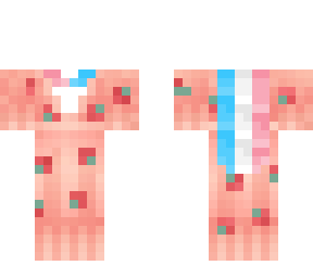 strawberry dress trans pride base