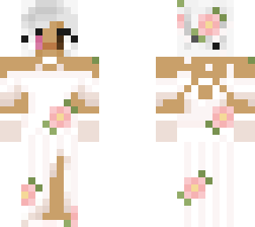 white hair girl wedding dress edition