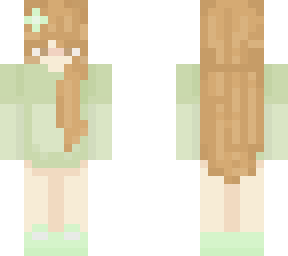 -* lime hoodie girl *-