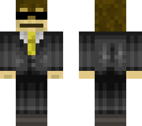 agent monkey yellow tie