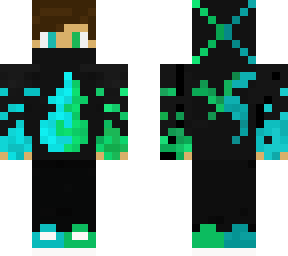blue and green guy