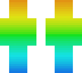blue to orange fade