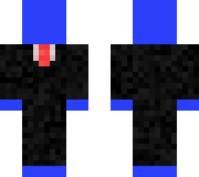 blue with suit