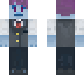 blue zombie-ish dude/oc
