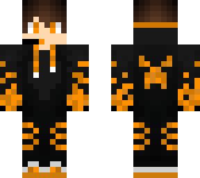 cool gamer boy (orange)