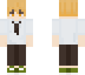 Denji Chainsaw Man Minecraft Skin