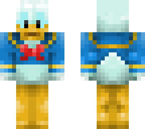 donald duck no cap