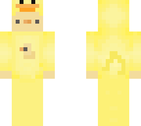 duck in a duck costume.