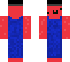 durp in overalls