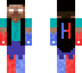 fire biker herobrine