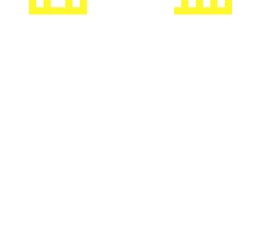 floating crown with face