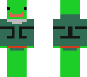 frog in deku costume
