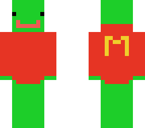 frog in mcdonalds sweater