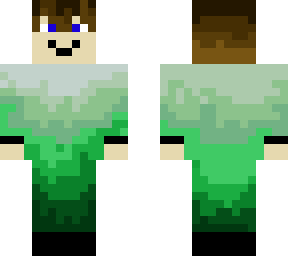 green gradiant my firt realistic sskin