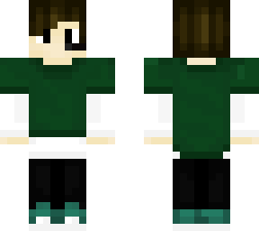 green outfit
