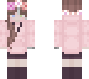 half skeleton girl