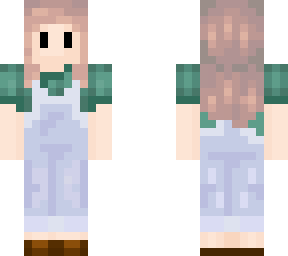 overalls girl