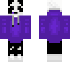 panda gamer purple hoodie