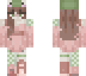 pink but with frog hat