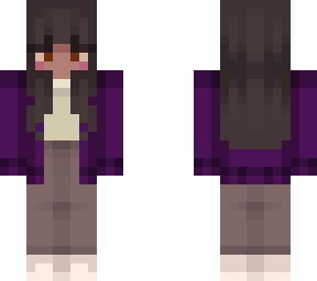 purple sweater