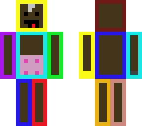 rainbow boxface cow