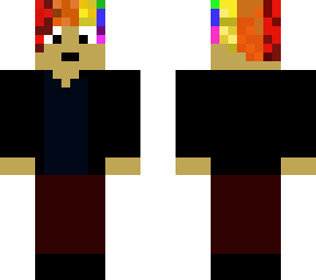 rainbow hair