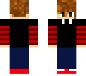 red, and black young boy
