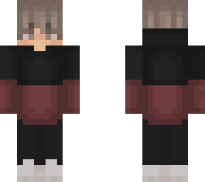red/black hoodie