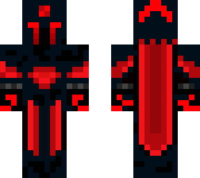 red evil knight