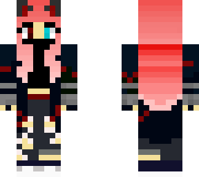 red hacker girl