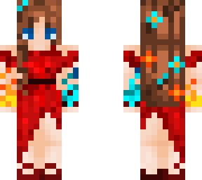 red prom dress