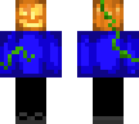 scary pumpkin head