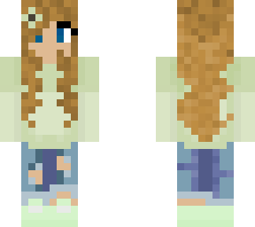 the green hoodie girl