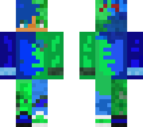 a bukkitblue skin
