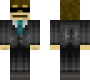 agent monkey cyan tie 2