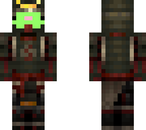 ajolote verde samurai