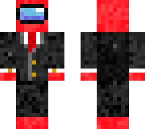 amogus in a suit