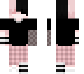 black and pink boy