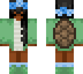 black girl turtle skin - jacket ver