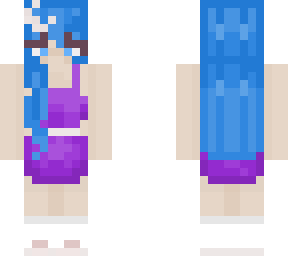 blue and purple