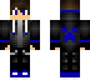 blue gamer boy
