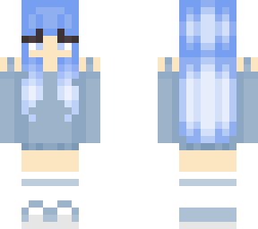 blue girl