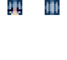 blue skin girl