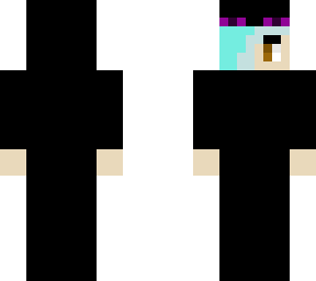 boy in enderman pajama