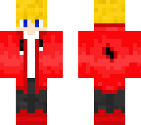 casual red jacket