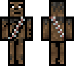 chewbacca but pixel contures