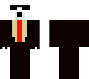 correct polar bear in a suit