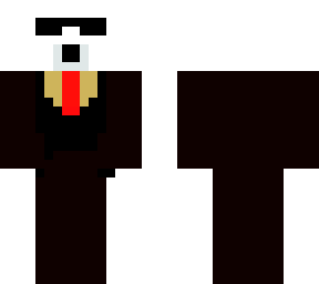 correct polar bear in a suit