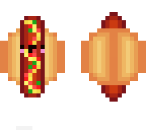 cute hotdog