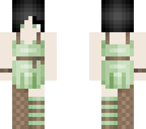 cute mint chocolate girl